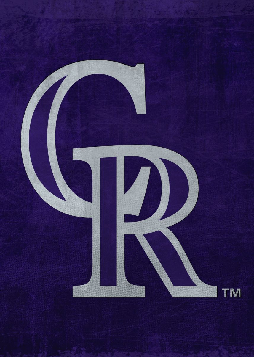 COLORADO ROCKIES Team Colors Photo Picture BASEBALL Poster 