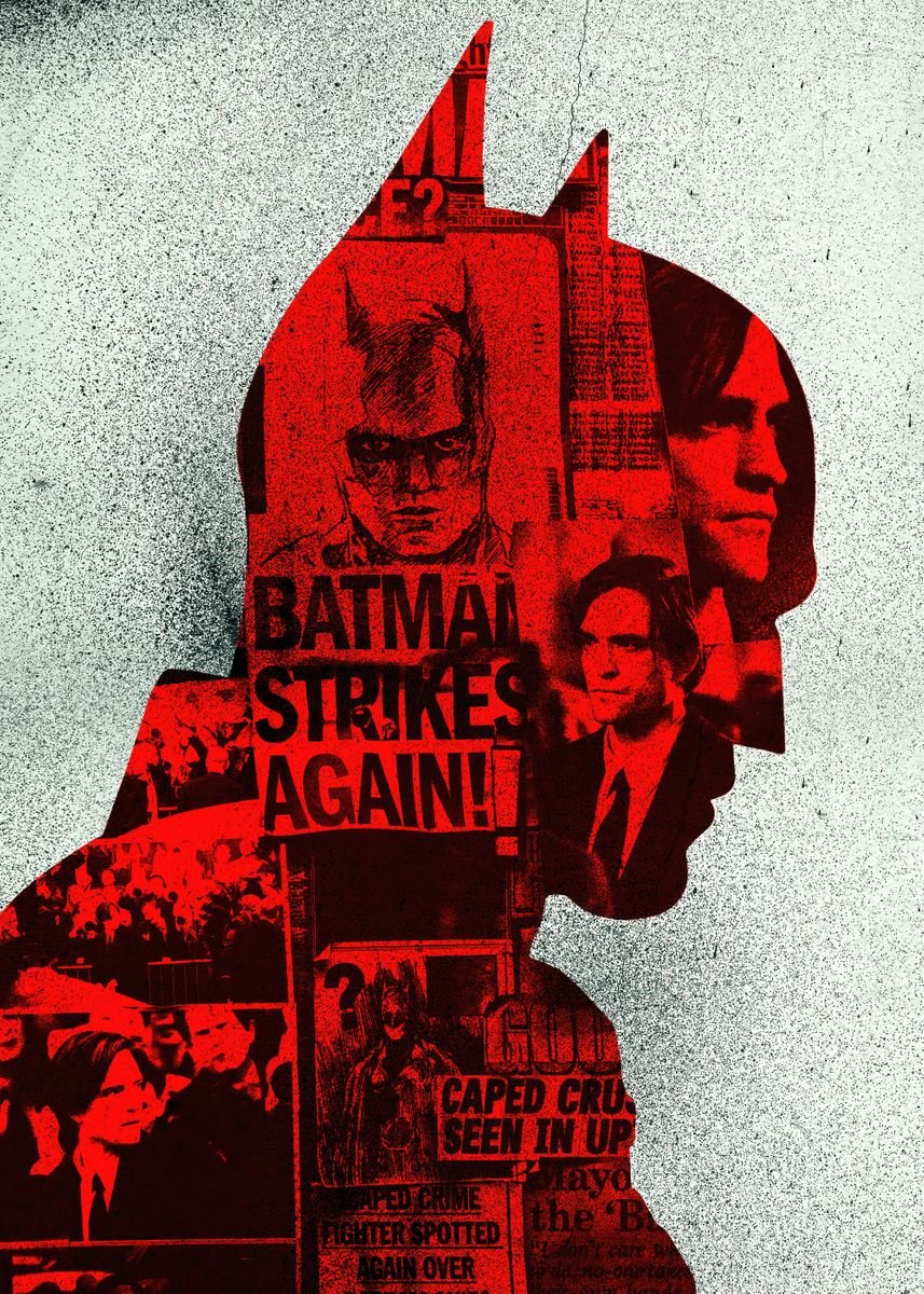 'Batman Strikes Again' Poster, picture, metal print, paint by DC Comics ...