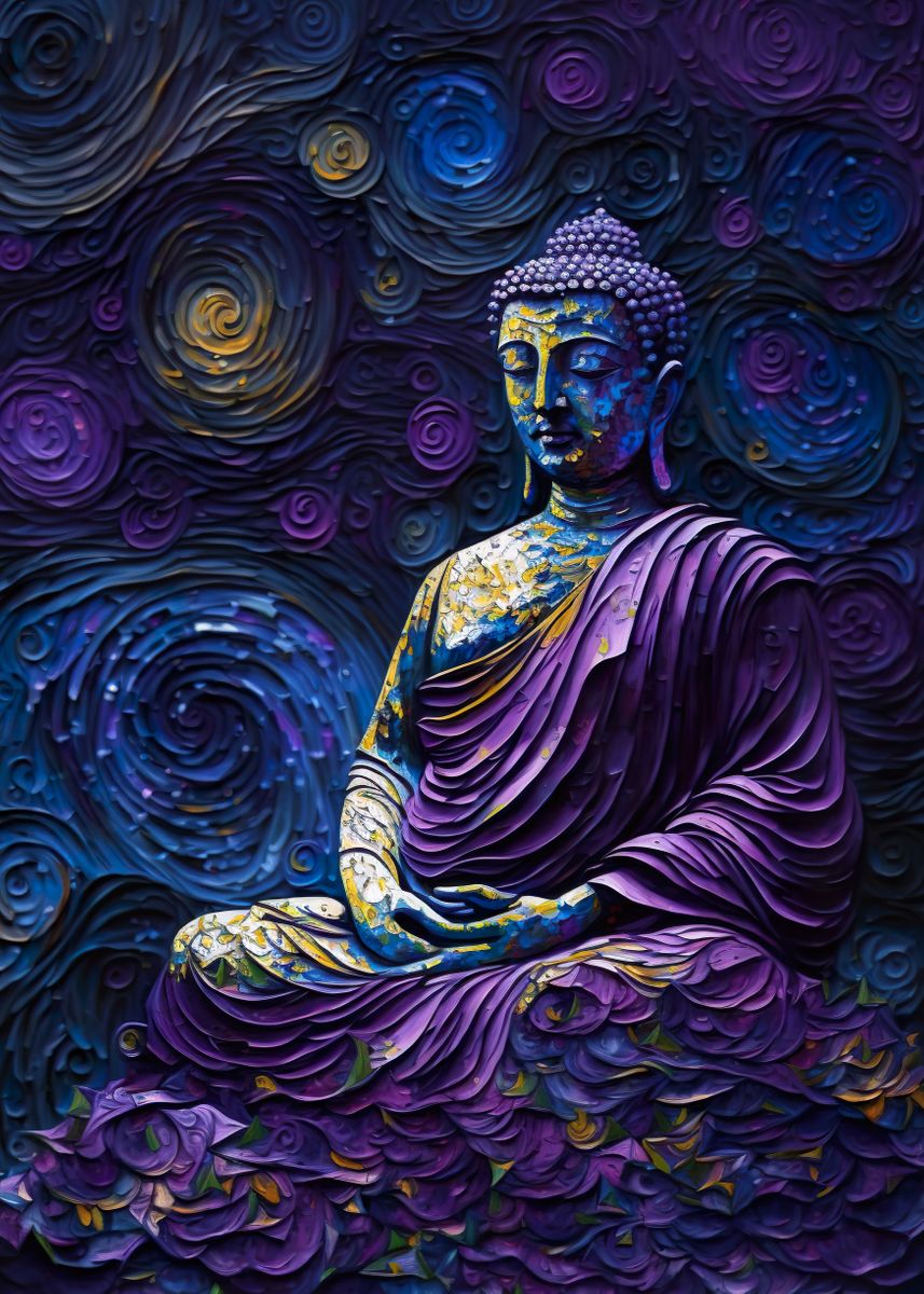 Fantasy Buddha' Poster by PrintYourDigitals