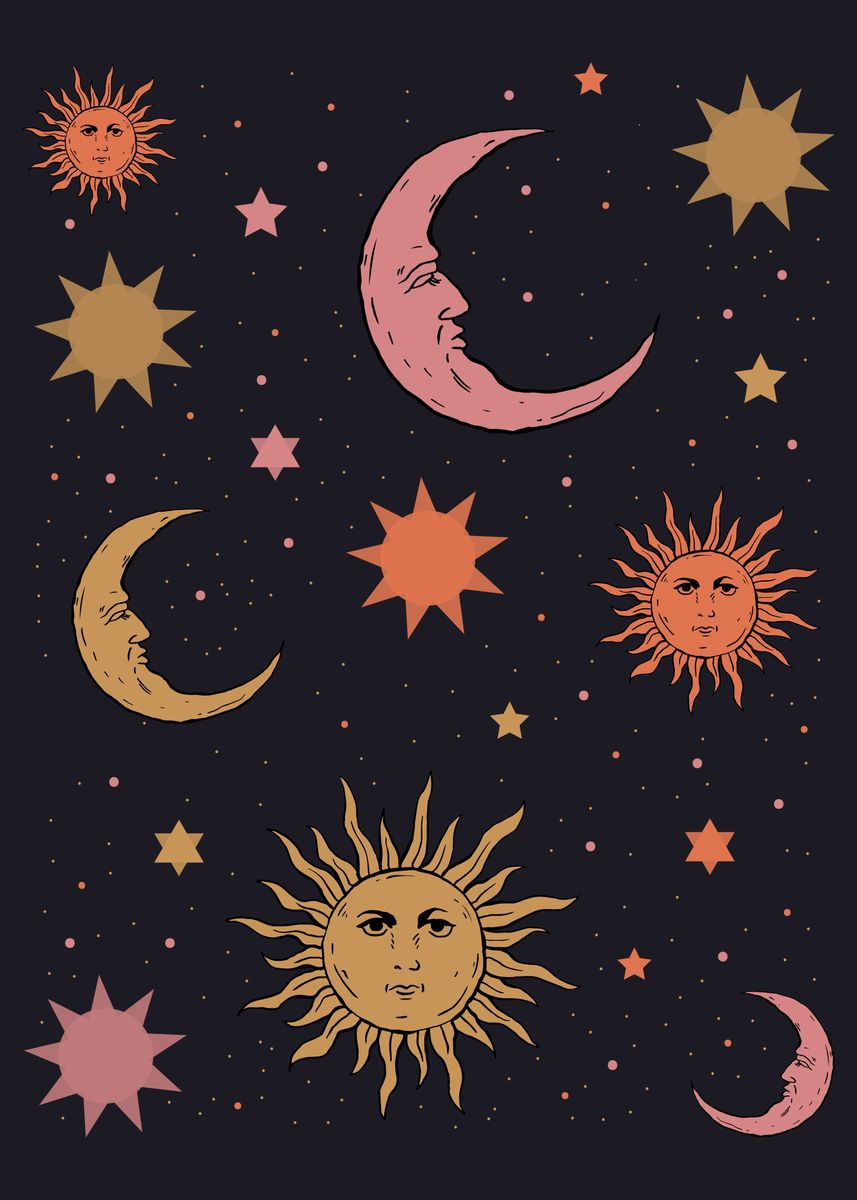 ‘Whimsigoth Aesthetic’ Poster, picture, metal print, paint by