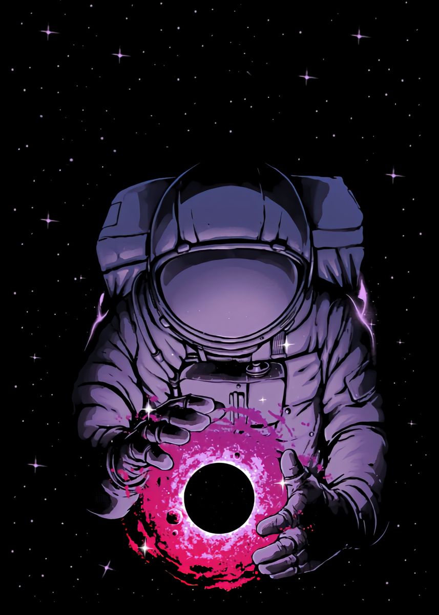 'astronaut' Poster by Robert Design | Displate