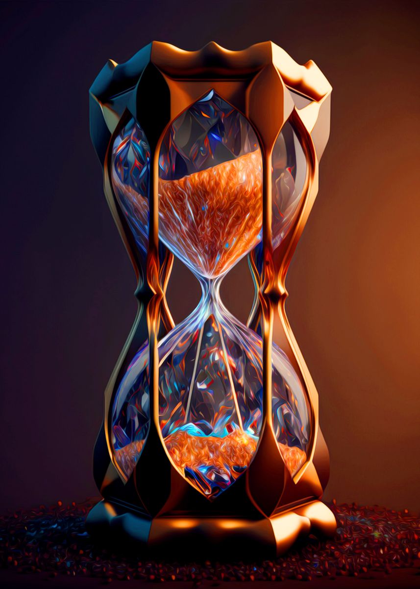 Hourglass Poster By Julien Etheve Displate 0105