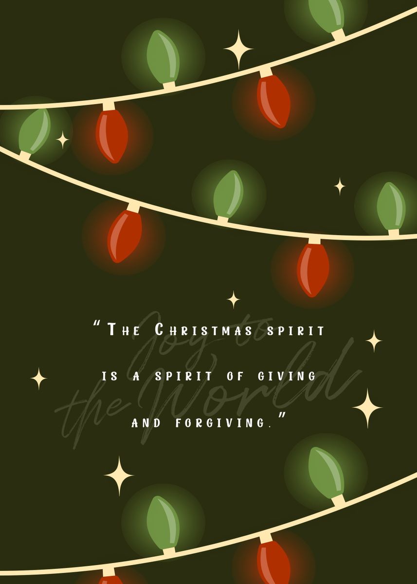 'Merry Christmas Quotes' Poster by NeoRowe Displate