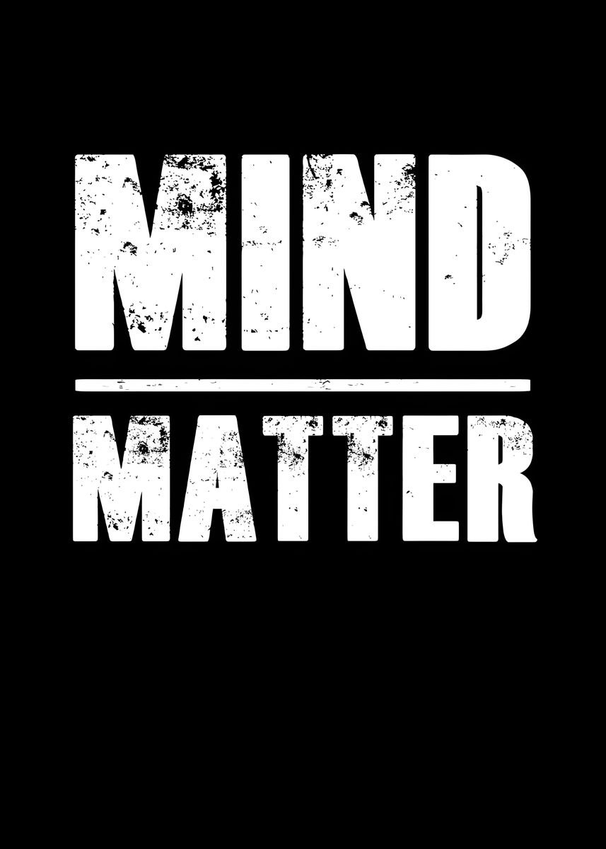 'mind Matter' Poster By Riana Ana 