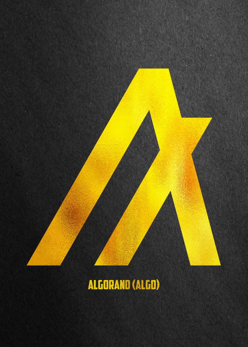 'Algo Coin' Poster, picture, metal print, paint by Trending Music Retro ...