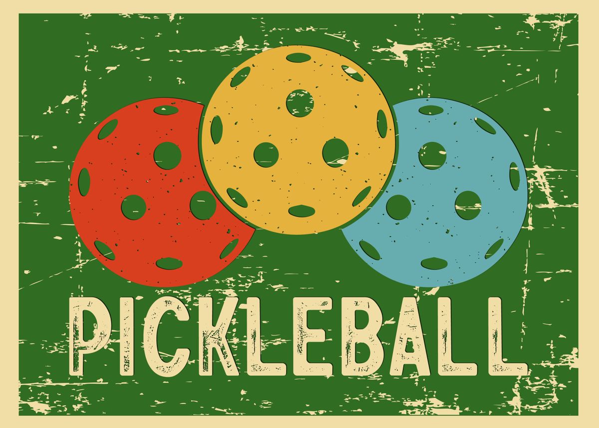 'Pickleball ' Poster by XandYart | Displate