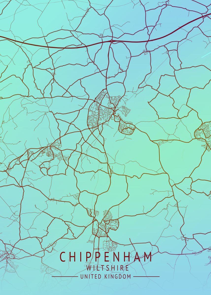 Chippenham UK City Map Poster By Gigi Bgm Displate   Ef8763411b1ed9ce81da9dc6d304f904 Aeab0161a1548c8dd46adbb79400e1cb 