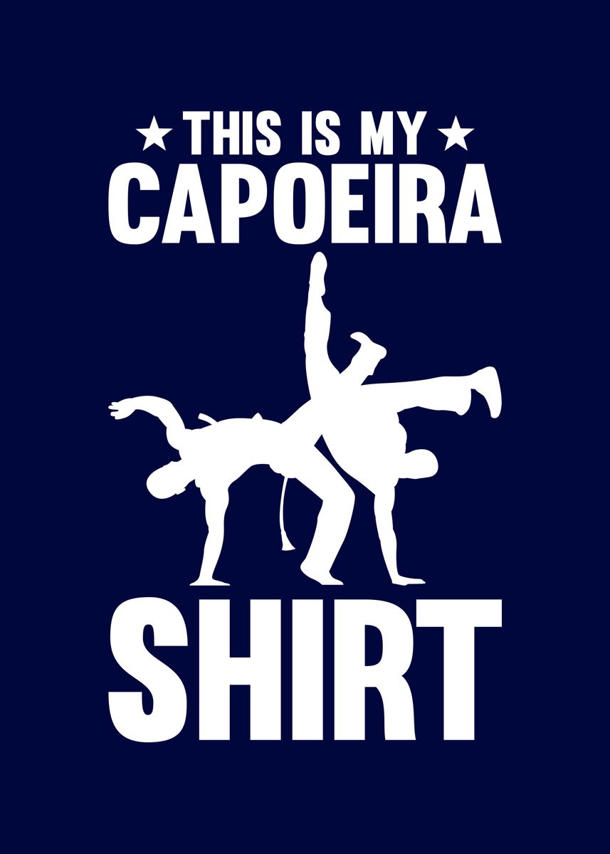 'Brazilian Capoeira' Poster, picture, metal print, paint by MzumO