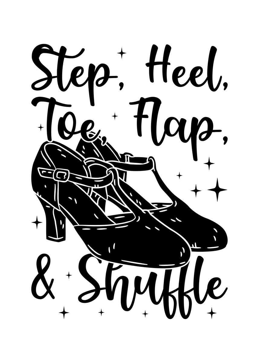 'Tap Dancer Tap Dancing' Poster by Michael Displate