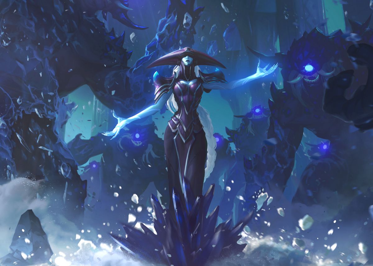 'Ice Witch h' Poster by League of Legends | Displate