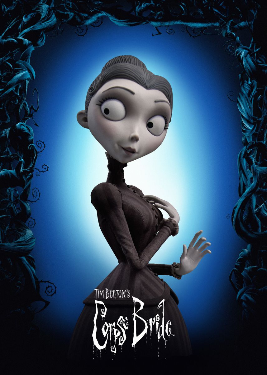 Victoria Everglot Poster Picture Metal Print Paint By Corpse Bride Displate