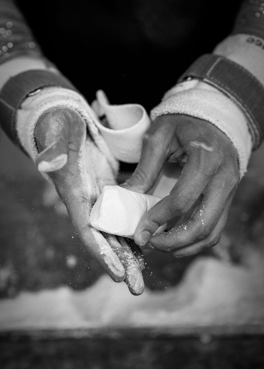 'gym hands' Poster, picture, metal print, paint by nicolas stempien