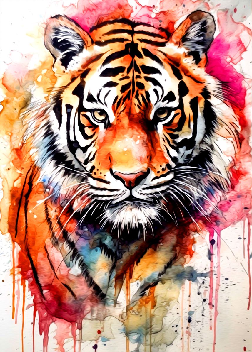 'Tiger' Poster by set more | Displate