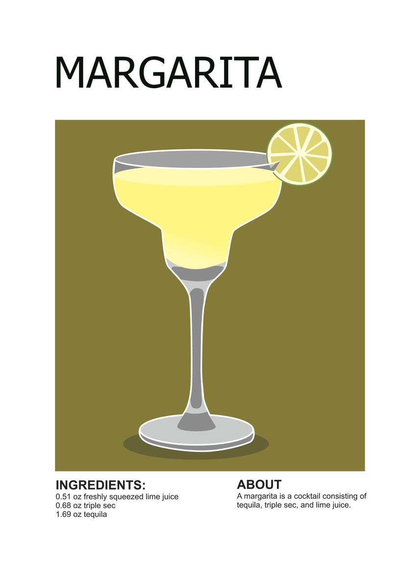'margarita' Poster, picture, metal print, paint by Ratna Mutia Dewi ...