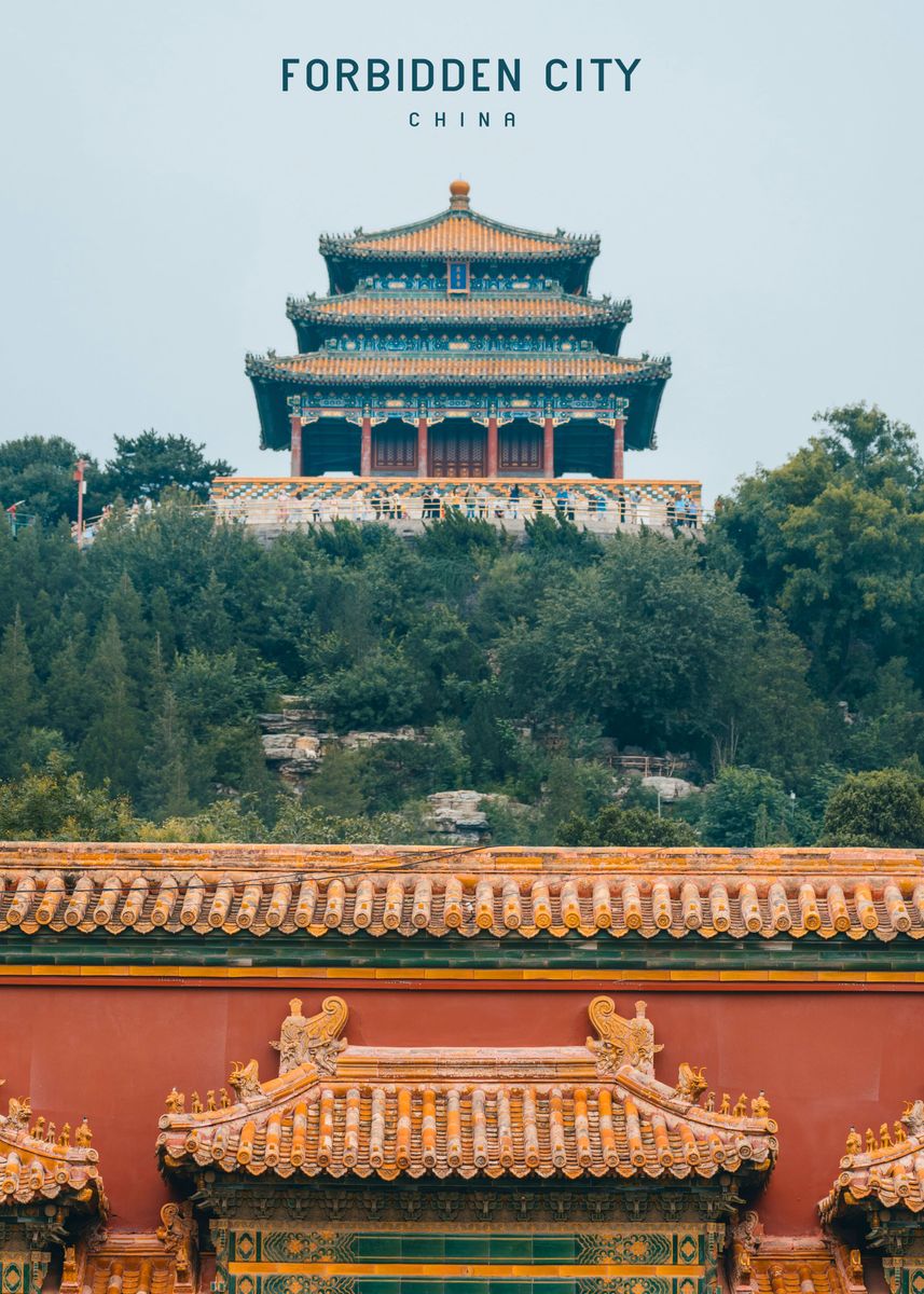 'Forbidden City ' Poster, picture, metal print, paint by Explore ...