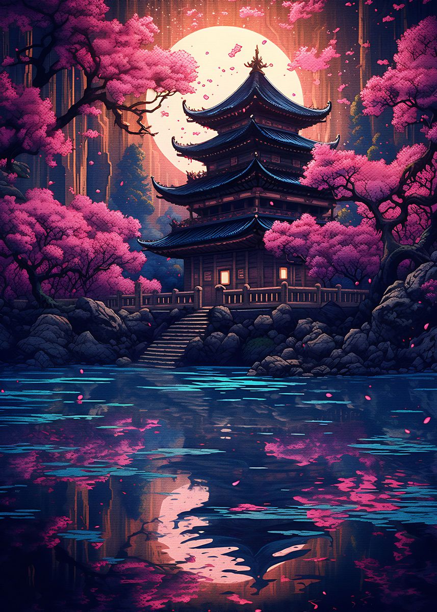 Sakura Naruto Poster Print – Poster Pagoda