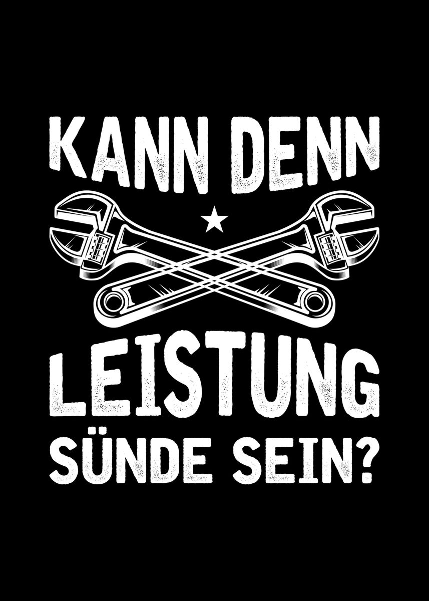 'Tuner Tuning German' Poster, picture, metal print, paint by Sebastian