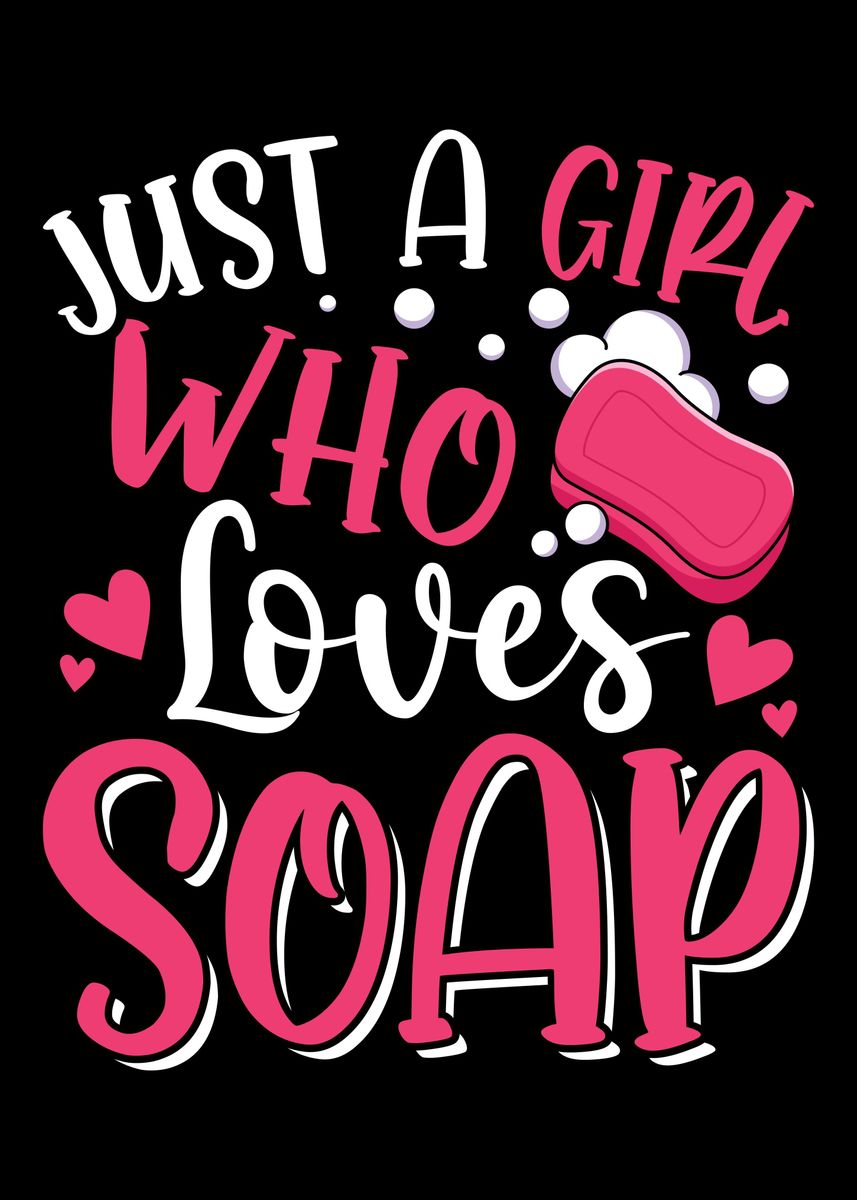 'Soap Making Soap Maker' Poster by AestheticAlex Displate