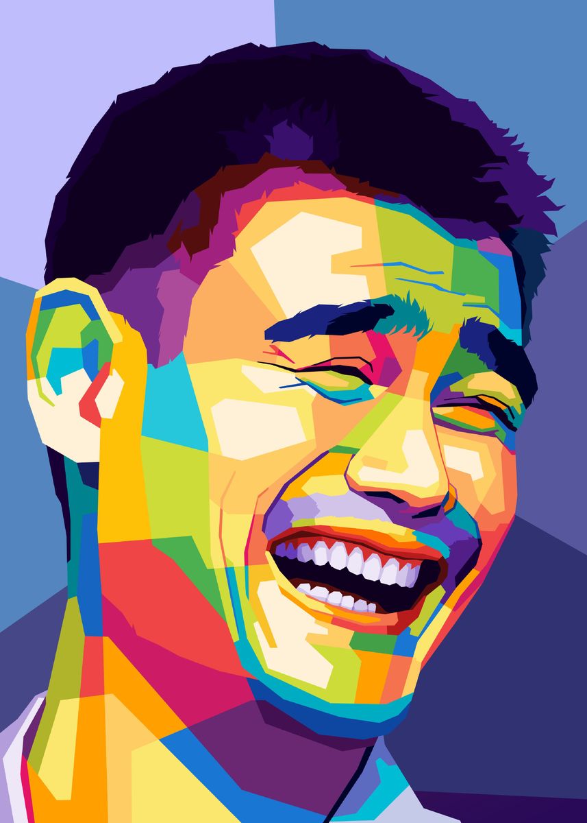 Yao Ming Meme Wpap Pop Art' Poster by Anthony Gabriel