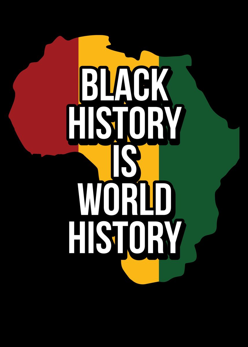 'Black History World' Poster by CatRobot Displate