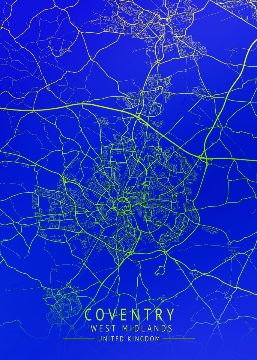 Coventry UK City Map Poster By Gigi Bgm Displate   69d23d8d522c3397340472d57a2f9833 5484b3090f8581991fda563ccbf12580 