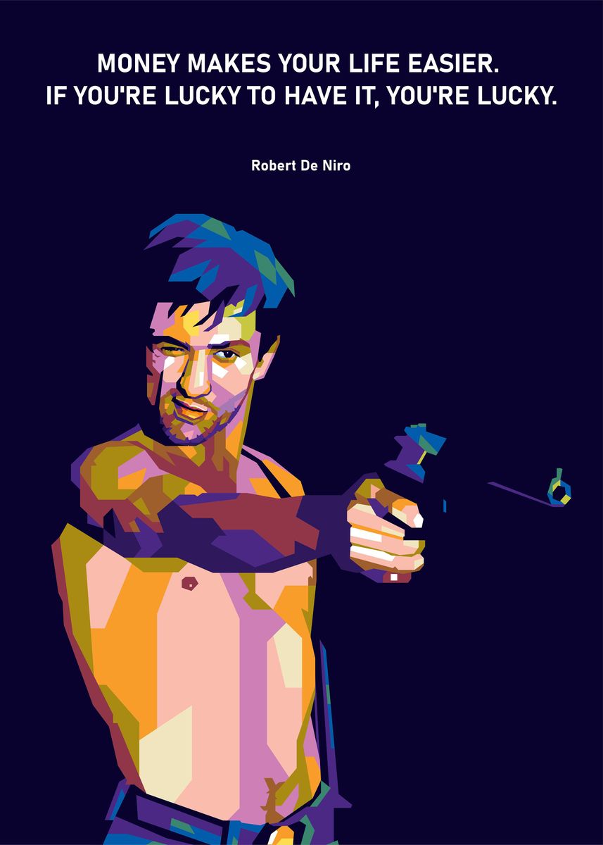 Robert De Niro Poster By Ananda Praj Displate