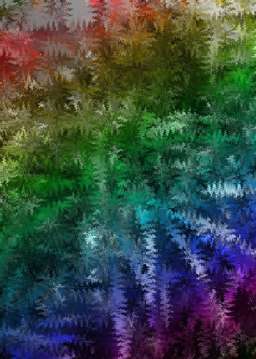 'Color Effects Rainbow12' Poster, picture, metal print, paint by Gani ...