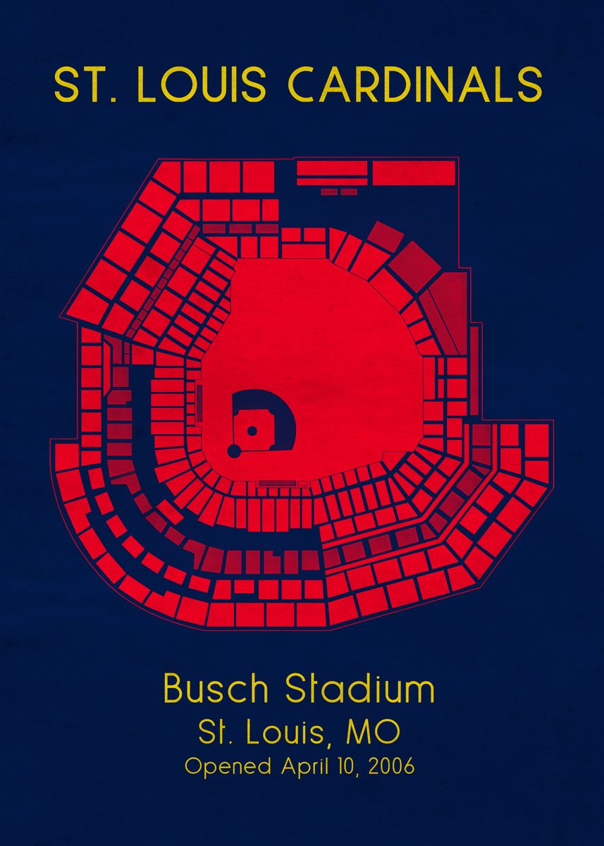 Busch Stadium Seat Map