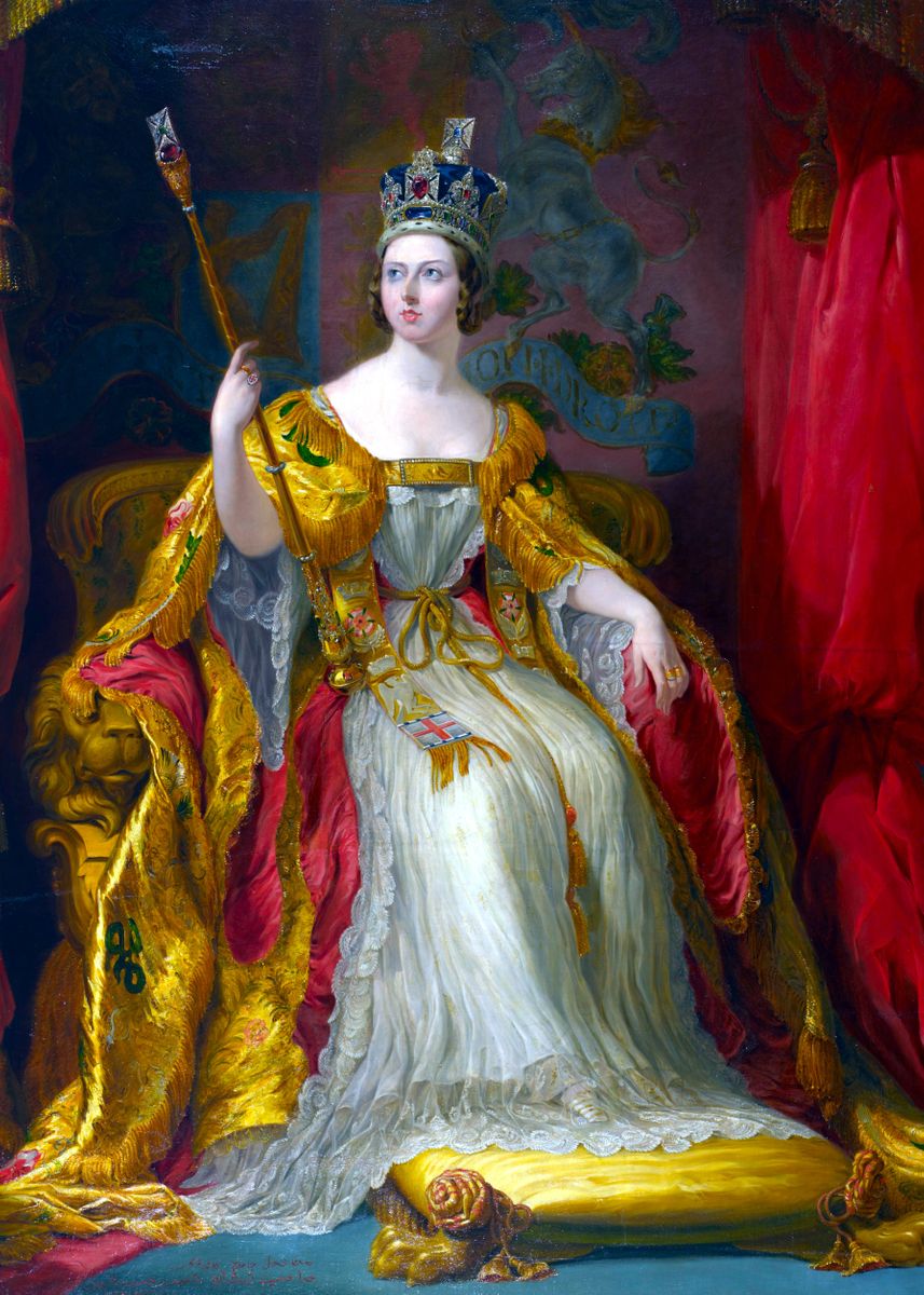 'Queen Victoria Painting' Poster, picture, metal print, paint by ...