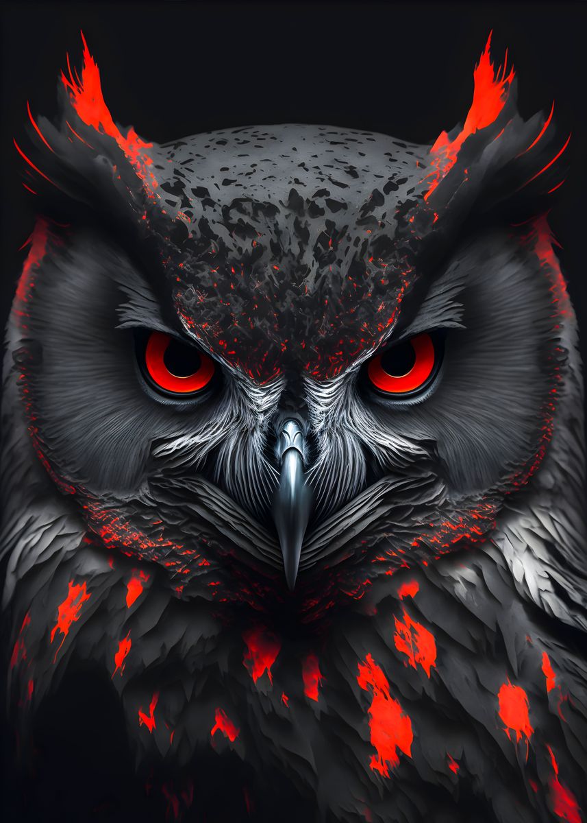 Dark Owl Art