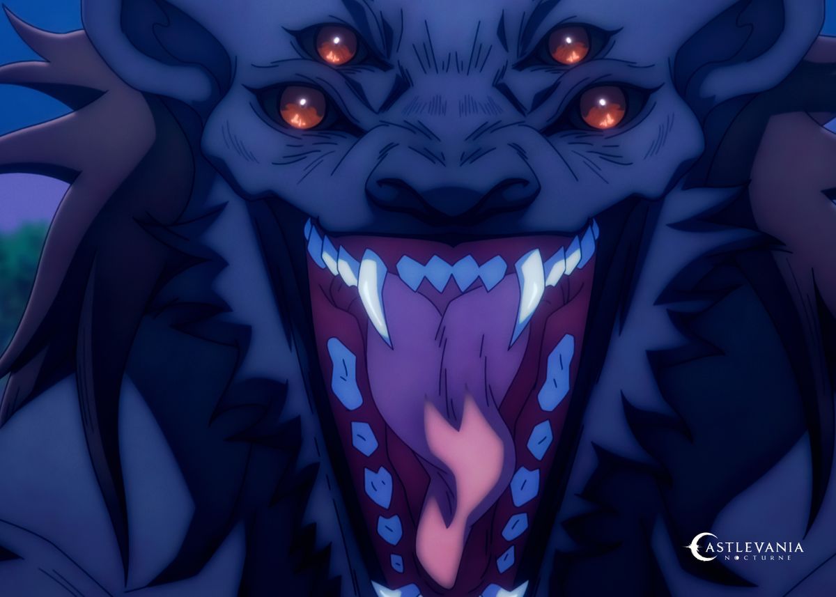 'Castlevania Beast' Poster by Castlevania Displate