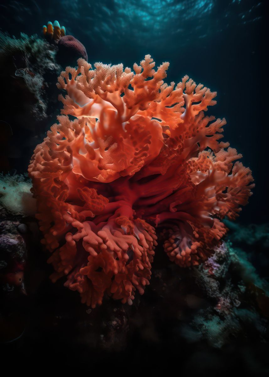 'Magnificent coral' Poster by Zooscape Wildlife | Displate