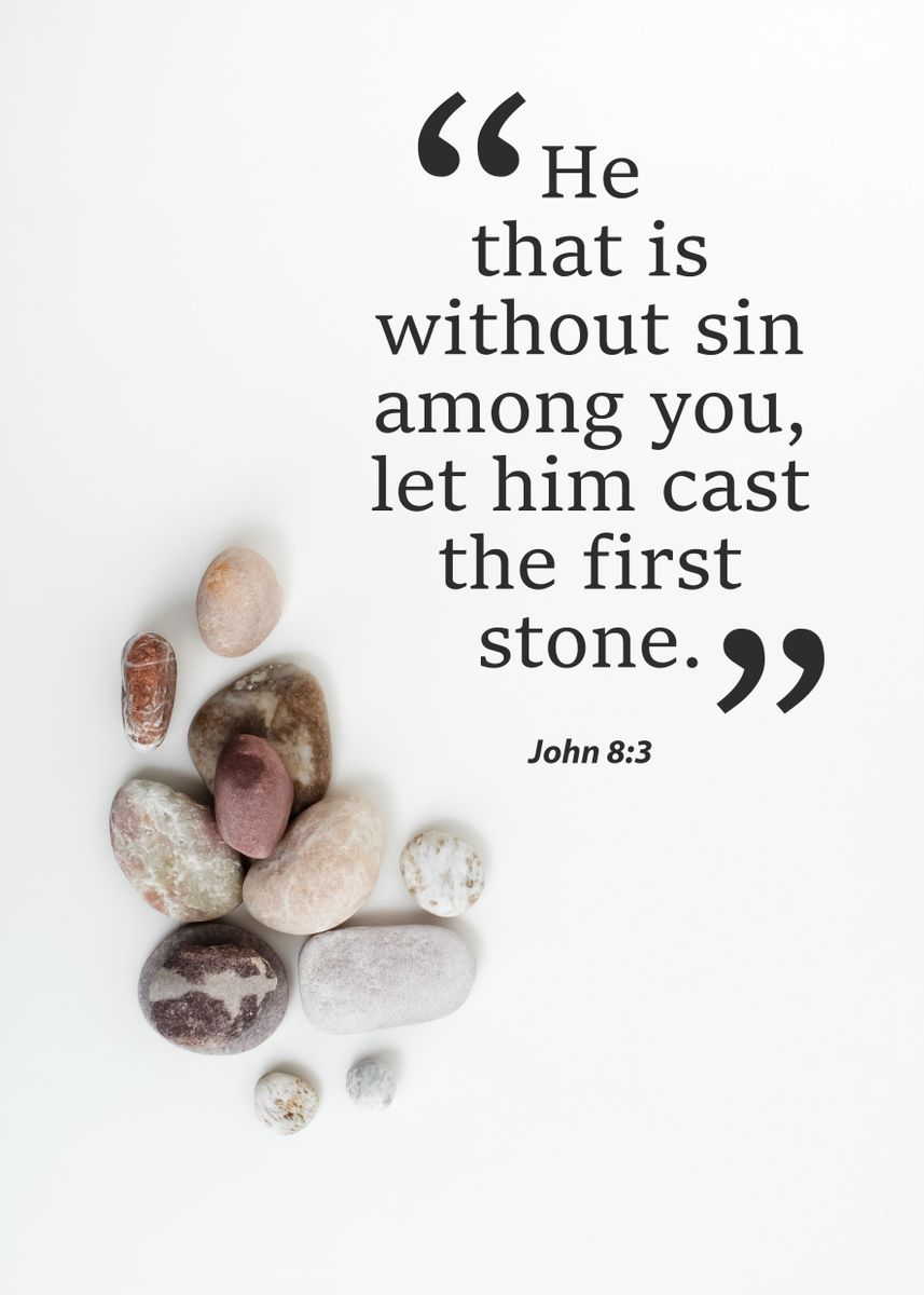 'Bible Verse Jesus Quotes' Poster, picture, metal print, paint by Team ...