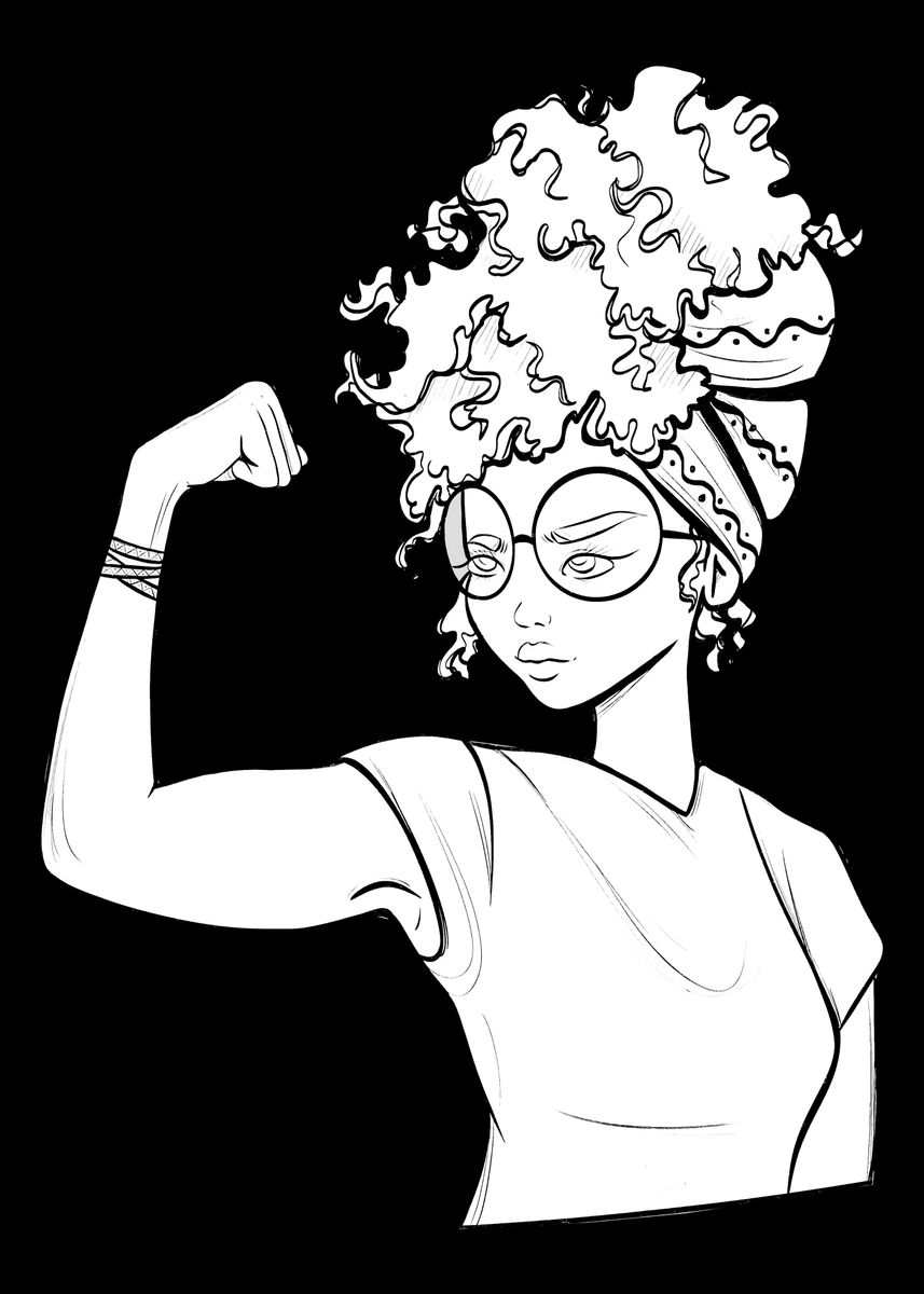 ‘Juneteenth Afro’ Poster by CrazySquirrel | Displate