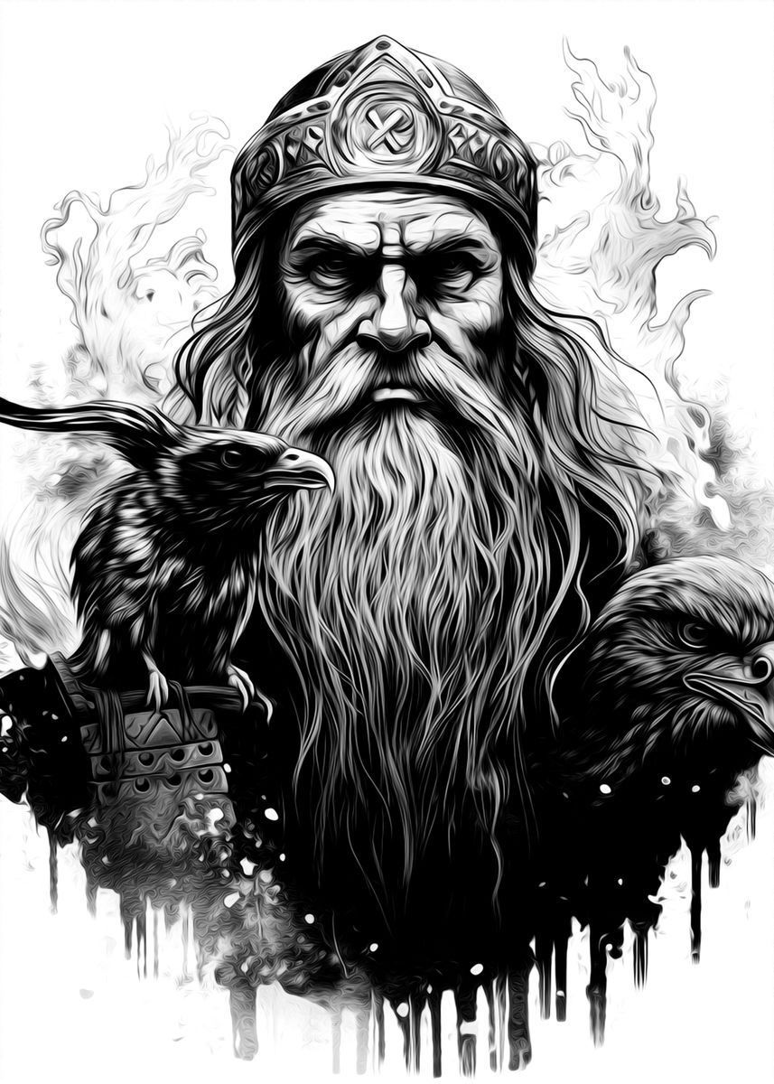 'Viking' Poster by kins ral | Displate