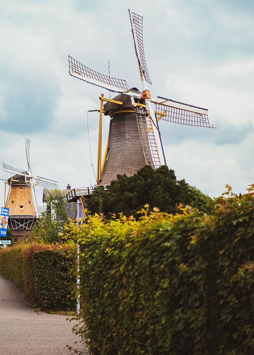 'Windmill' Poster by Daniel Palichorov | Displate