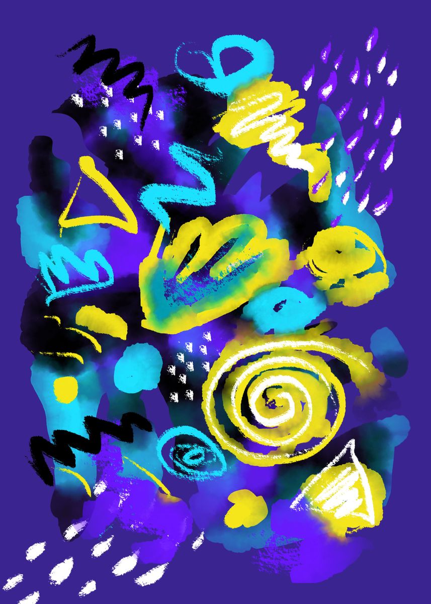 'Graffiti Poster' Poster, picture, metal print, paint by Grafitti ...