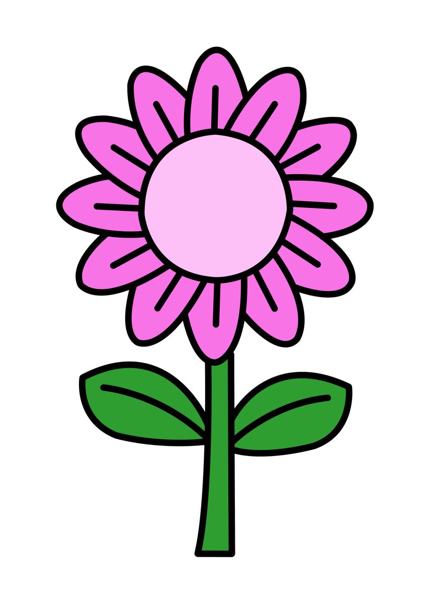 'my little flower' Poster by DEMON SPACE Displate