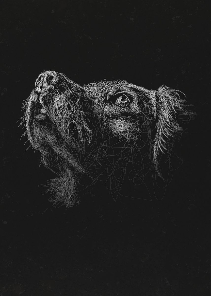 'Dog Art' Poster by Tony Lee Displate