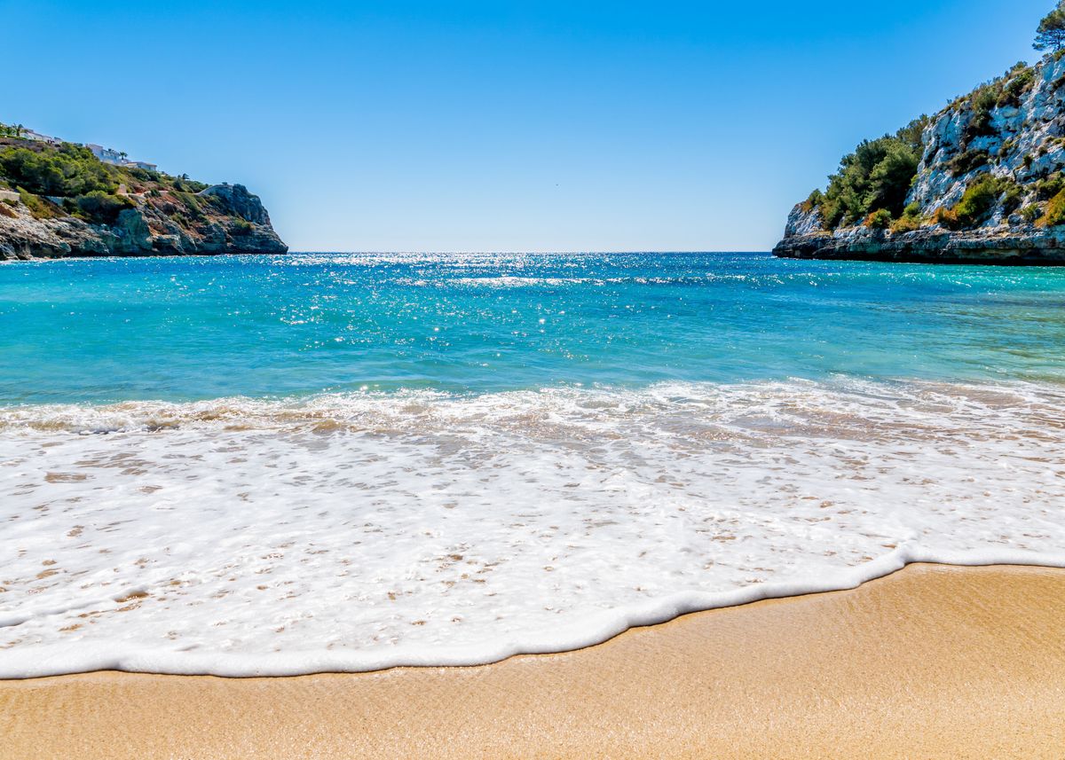  sunny Beach Mallorca Poster By Marc Kunze Displate