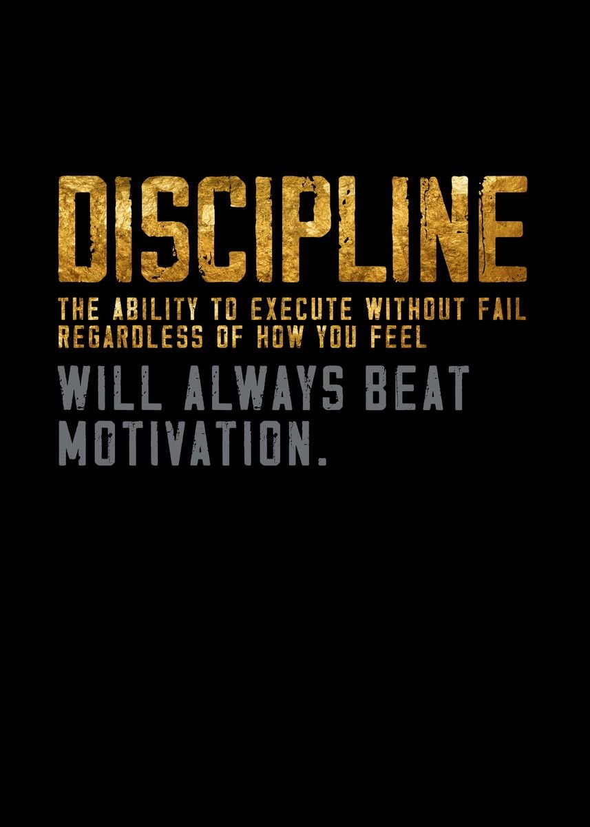 DisciplineMotivation