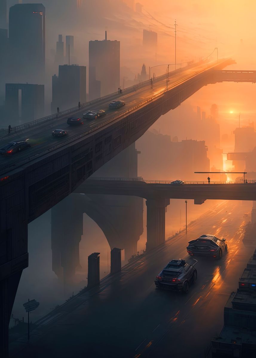 'Dystopian' Poster by Anamitra | Displate