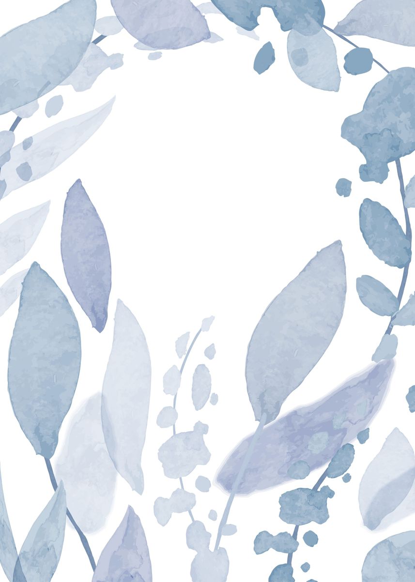 'Floral Watercolor' Poster by Yudha Anggara Displate