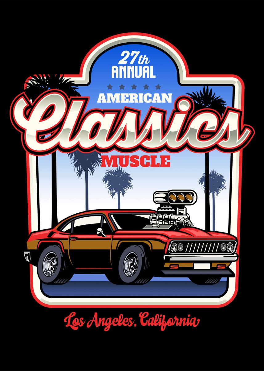 'Sport Car' Poster by Showroom Car Displate