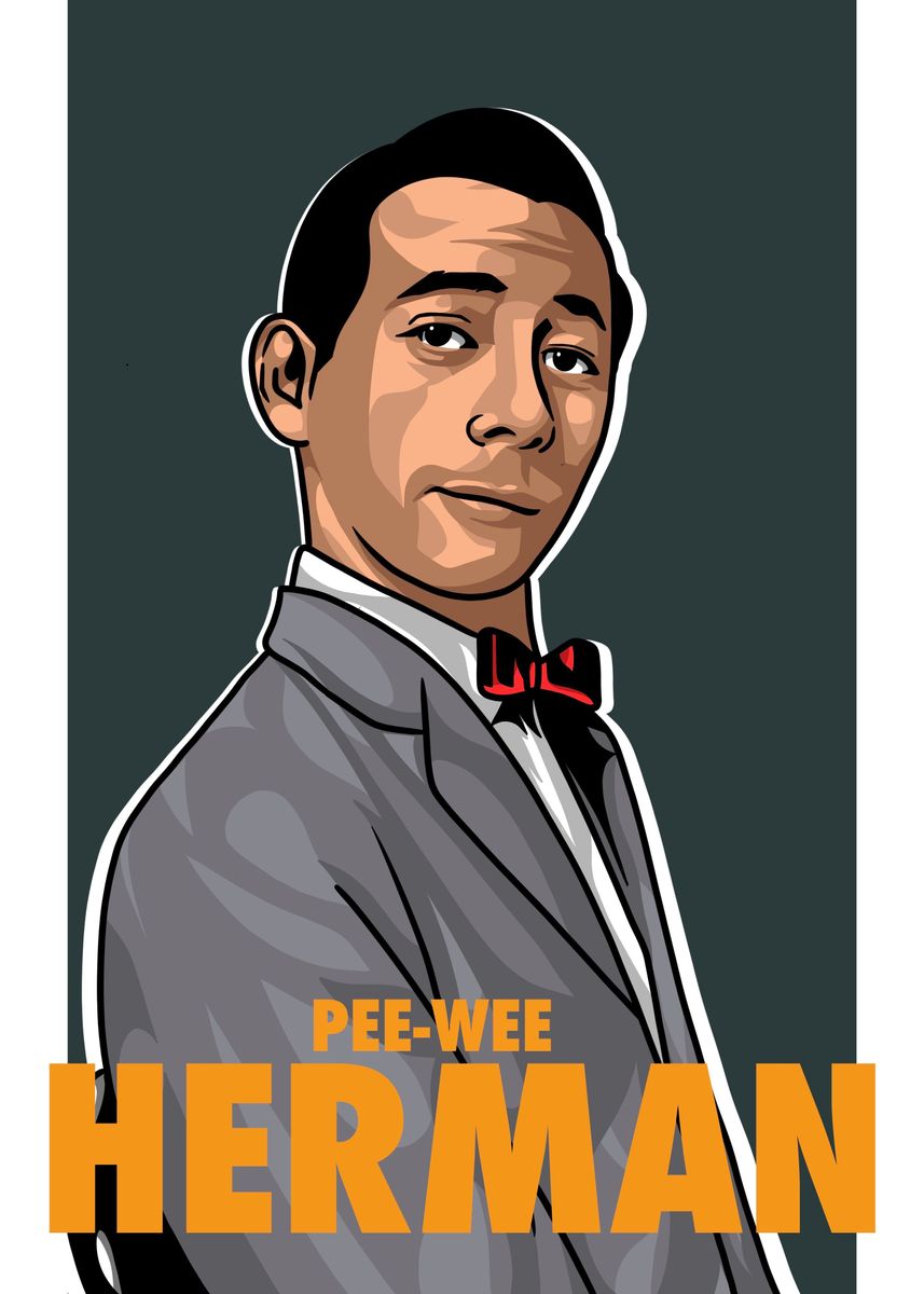 'Pee Wee Herman' Poster by Imad Wpap | Displate