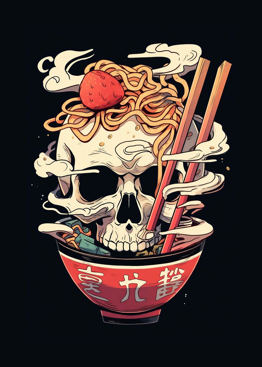 'Ramen of Death' Poster by Displate