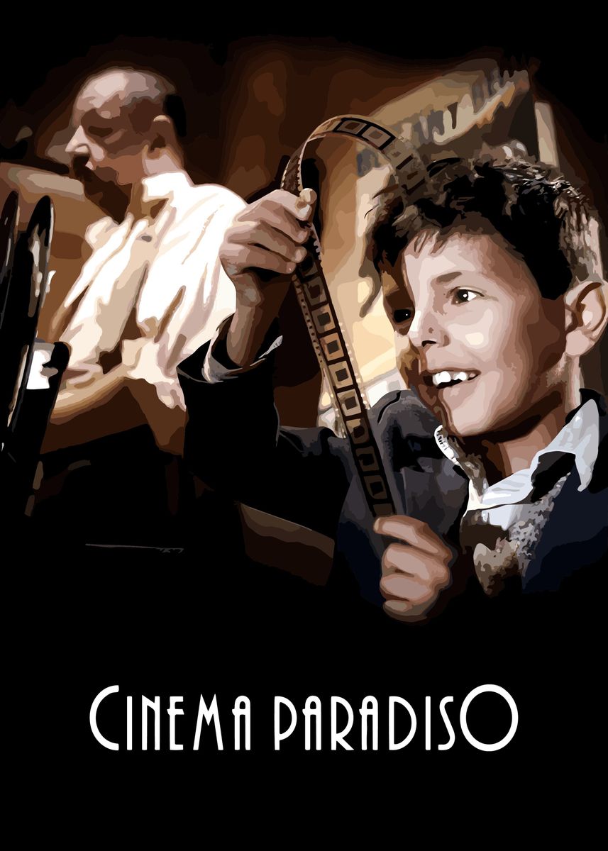 'Cinema paradiso' Poster, picture, metal print, paint by Dickie77 ...