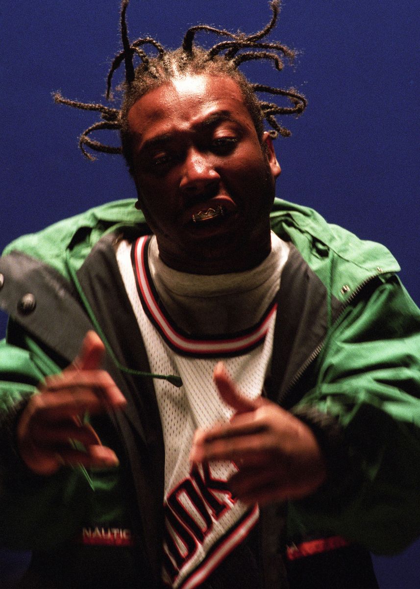 'ODB Portrait in Color' Poster by Ol' Dirty Bastard | Displate