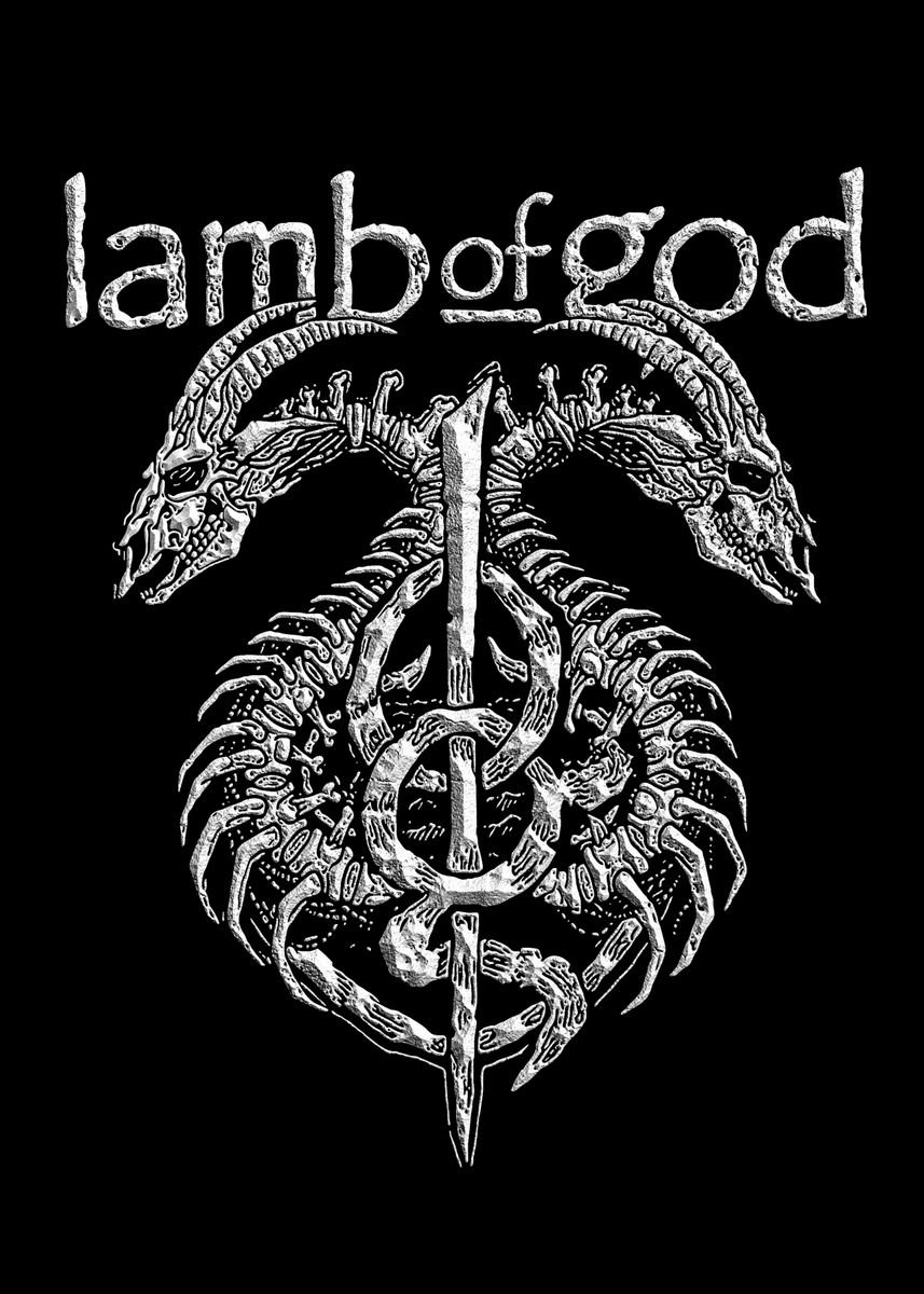 'Stone art lamb of god' Poster, picture, metal print, paint by ...