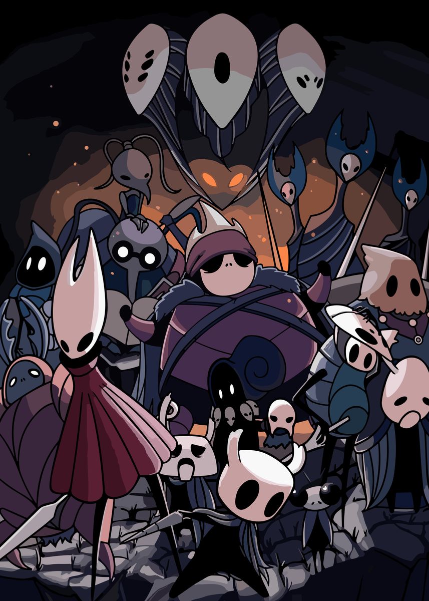 'hollow knight game' Poster by not approved Displate